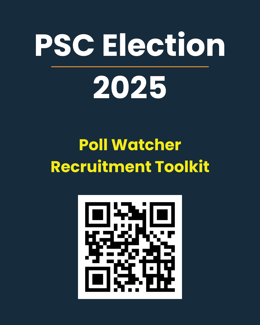 Poll Watcher Recruitment Toolkit